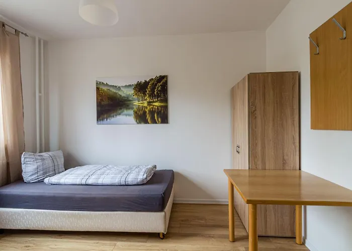 Dkn - Ihr Zuhause Auf Zeit In Halle - Vollmoebliert - Waschmaschine - Wlan - Naehe S-bahn Lägenhet